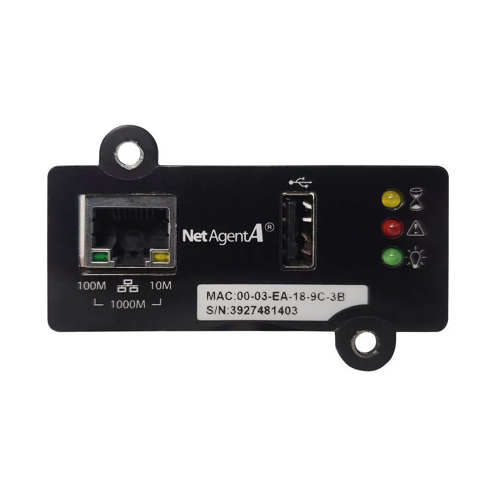 Модуль Powercom DA807 SNMP 1 port + USB (short) (1130181)