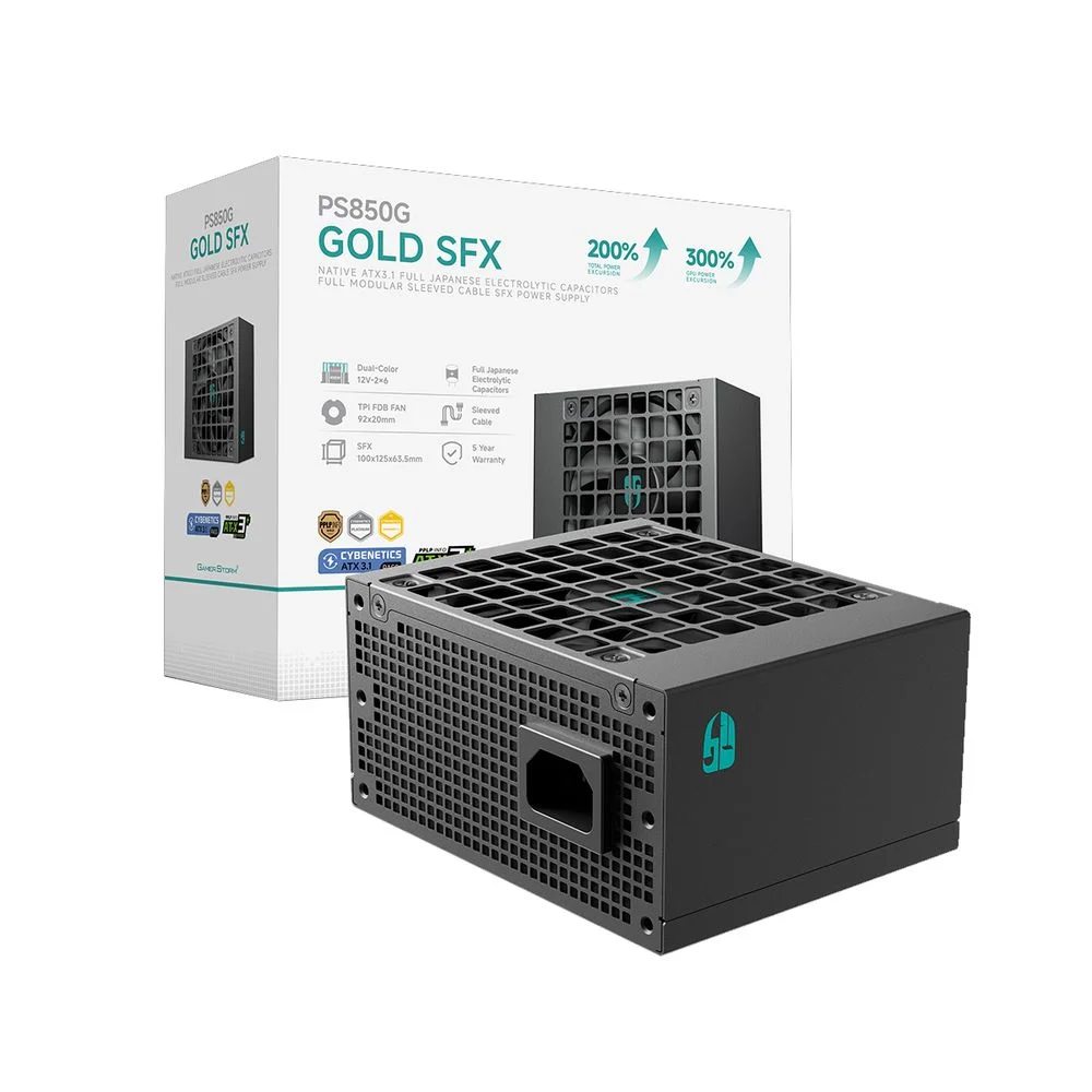 Блок питания Компьютер Deepcool PS850G-FE (R-PS850G-FE0B-WGEU)