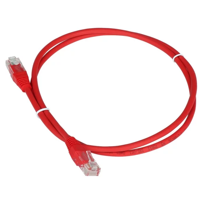 Картинка Патч-корд TWT UTP кат.5e 3 м (TWT-45-45-3.0-RD) 