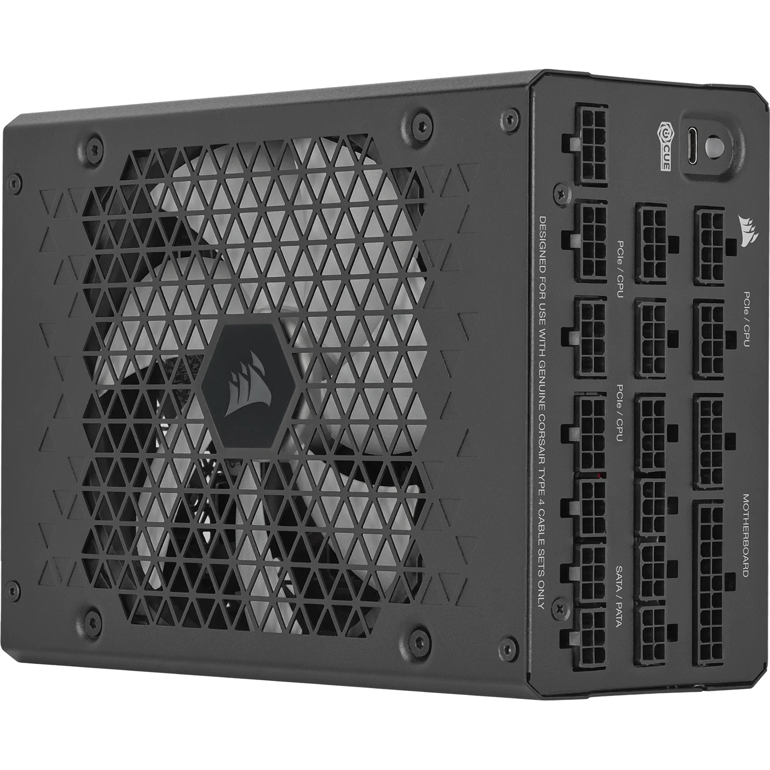 Блоки питания/ Power Supply Corsair HX1500i, Model RPS0132, 1500W 80+ Platinum (ATX, 3.1, PCIe 5.1, Full modular, 1x24(20+4)pin, 2x8-Pin to 12V-2x6 Cable, 3x4+4-pin CPU +12V (EPS), 6x4-pin Molex, 4x6+ (CP-9020309-EU)