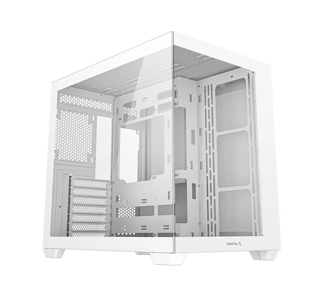 корпус Deepcool CG530 WH без БП, боковое окно (панорама), белый, ATX (R-CG530-WHNDA0-G-1)