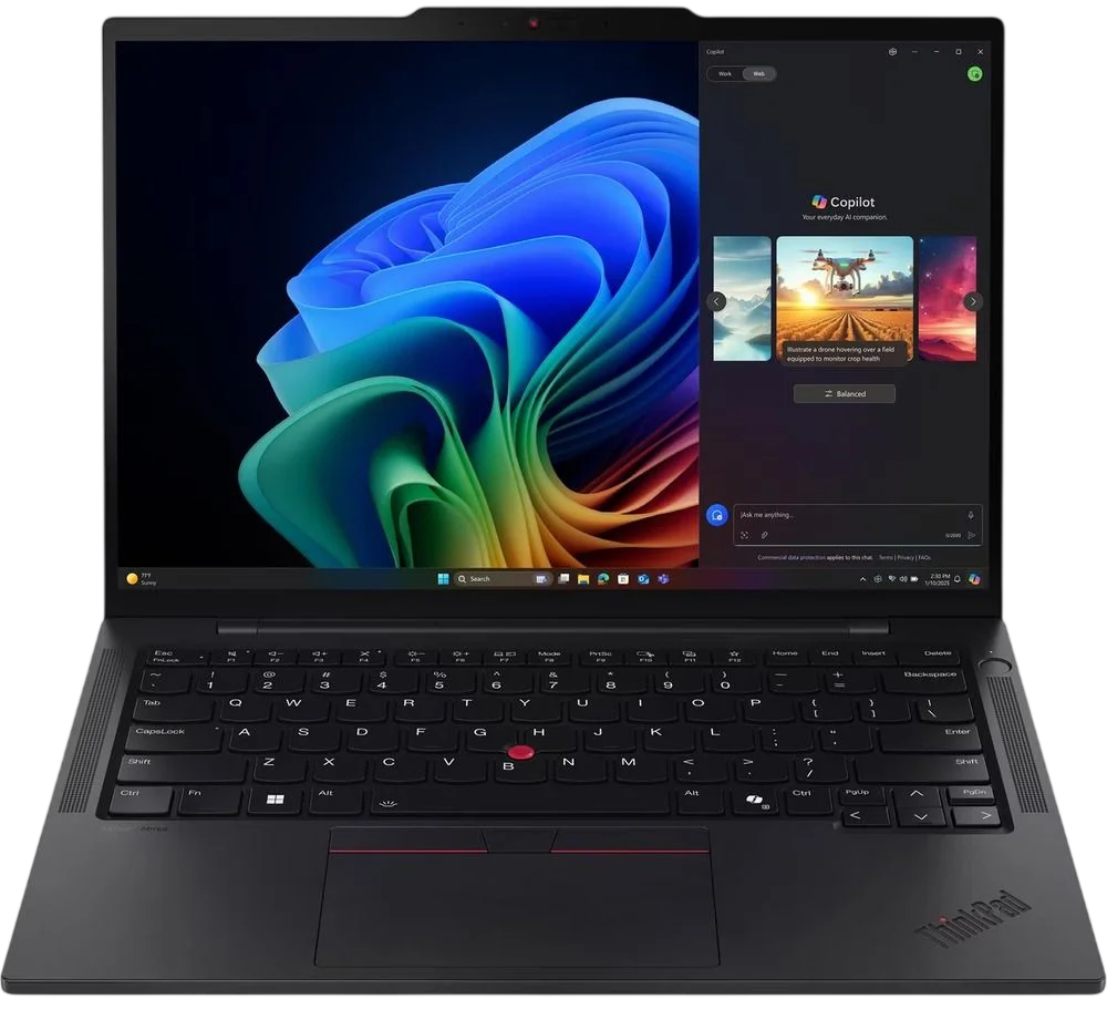 Ноутбук Lenovo ThinkPad T14s G6 14" WUXGA (1920 x 1200) Touch IPS AG 400 nits, Ultra 7 268V vPro, 32GB, 1TB SSD, FPR, 5MP RGB+IR Cam, Intel Wi-Fi 7 BE201 vPro+BT, 58Wh, BKLT KB ENG, Win 11 Pro, 1Y, B (21QX000KUS)