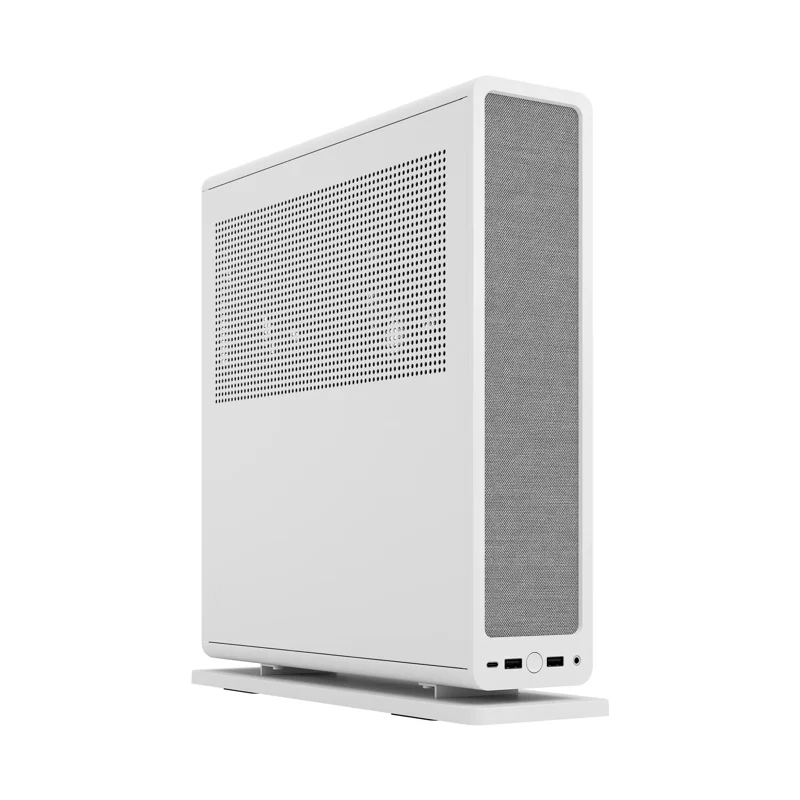 Корпус ПК без блока питания/ Case Fractal Design Ridge, 2x140mm, 2xUSB-A 3.2 + 1xUSB 3.2 Type-C, SFX PSU Support, mITX White (FD-C-RID1N-12)