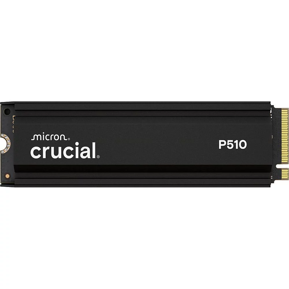 Твердотельный накопитель SSD Crucial P510 1TB PCIe Gen5 NVMe 2280 M.2 SSD with heatsink CT1000P510SSD5