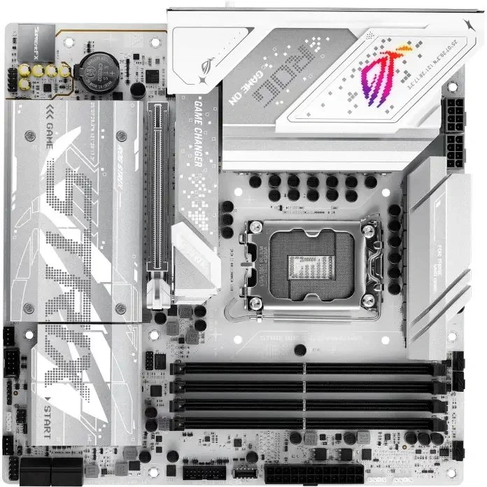 Материнская плата ASUS ROG STRIX B860-G GAMING WIFI, LGA1851, B860, 4*DDR5, 4*SATA, 4*M.2, 4*USB 3.2, 4*USB 2.0, Type-C, 2*PCIx16, DP+HDMI, ATX; 90MB1JF0-M0EAY0