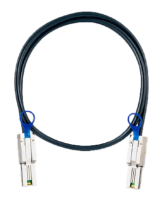 Кабель QNAP CAB-SAS05M-8088 mini SAS cable (SFF-8088), 0.5 m