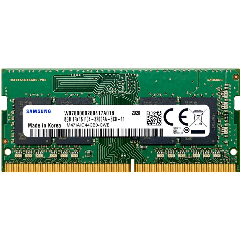 Память оперативная/ Samsung DDR4 8GB UNB SODIMM 3200 1Rx16, 1.2V (M471A1G44CB0-CWE)