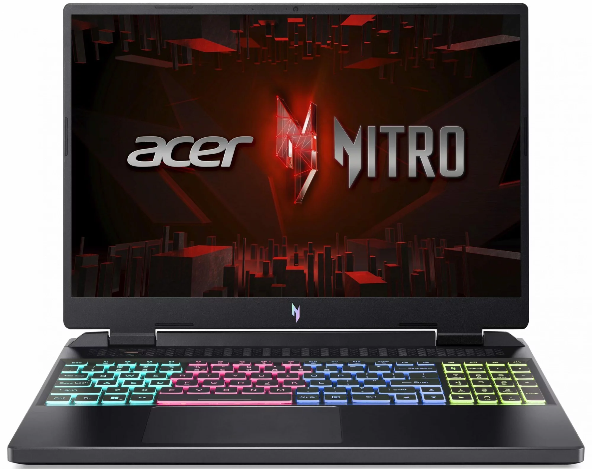 Ноутбук Acer Nitro 16 AN16-41-R3YQ Ryzen 7 7735H 16Gb SSD1Tb RTX 4070 8Gb 16" IPS WQXGA (2560x1600) Win11 Single Language black WiFi BT (NH.QKDCD.001)