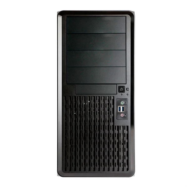 Midi Tower InWin PE689 Black 750W P75F 80plus Gold USB3.0*2+A(HD)+front fan 120mm*1+rear fan 120mm*1+ 2*2SATA+1*1SATA+Intrusion Switch/ holes for SL20” RACKMOUNT (6195533)