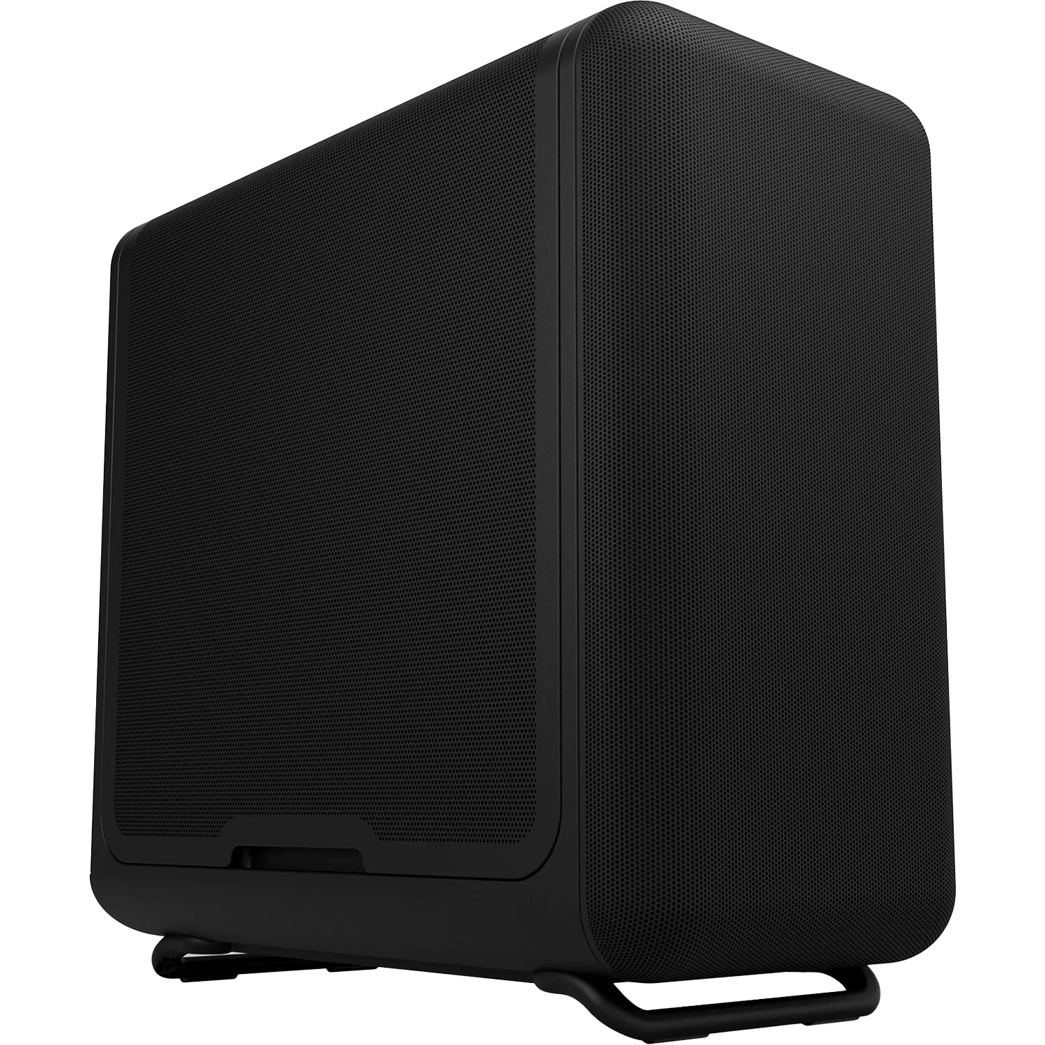 Корпус без блока питания/ Case HYTE X50 Air, Midi-Tower, no fans, 2xUSB-A 3.2, 1xUSB Type-C, E-ATX, ATX, mATX, mITX Pitch Black (CS-HYTE-X50A-BB)