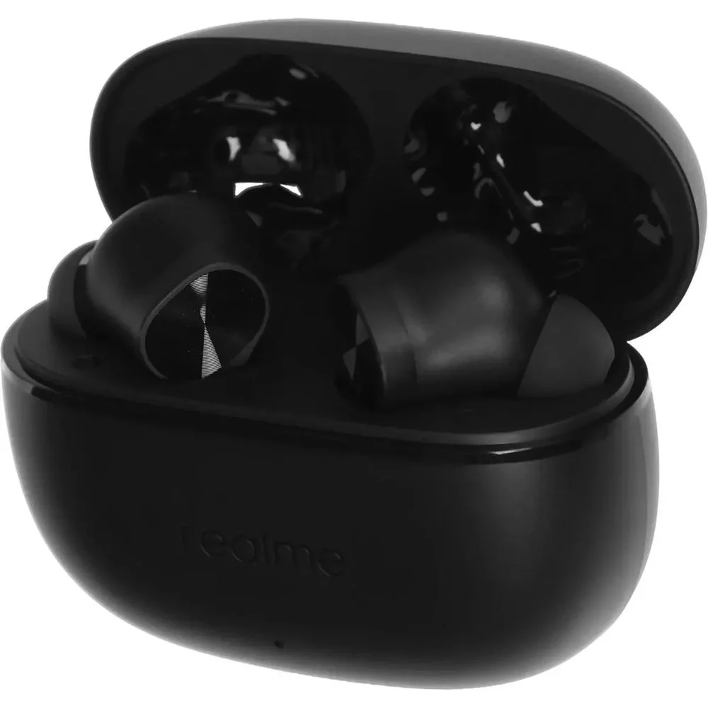 Гарнитура внутриканальные Realme Buds T200x черный беспроводные bluetooth в ушной раковине (6941764461727)