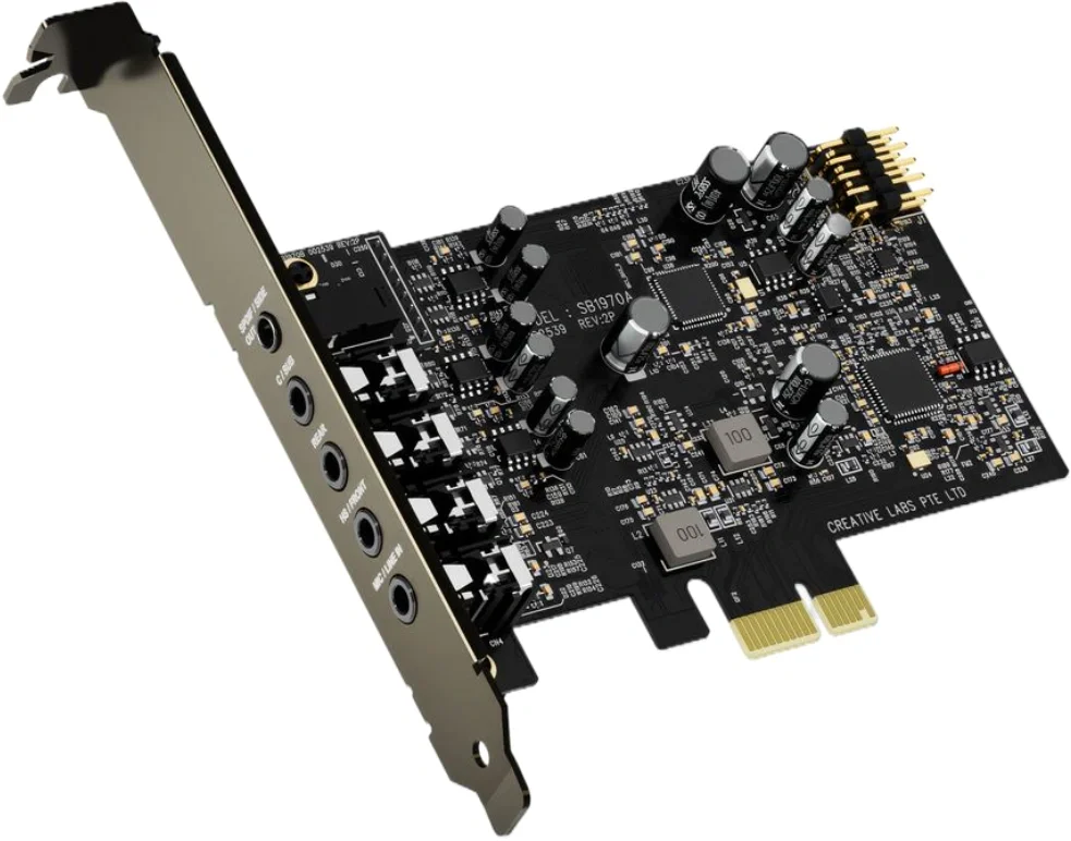 Звуковая карта Creative PCI-E AUDIGY FX PRO 7.1 Ret (70SB197000000)