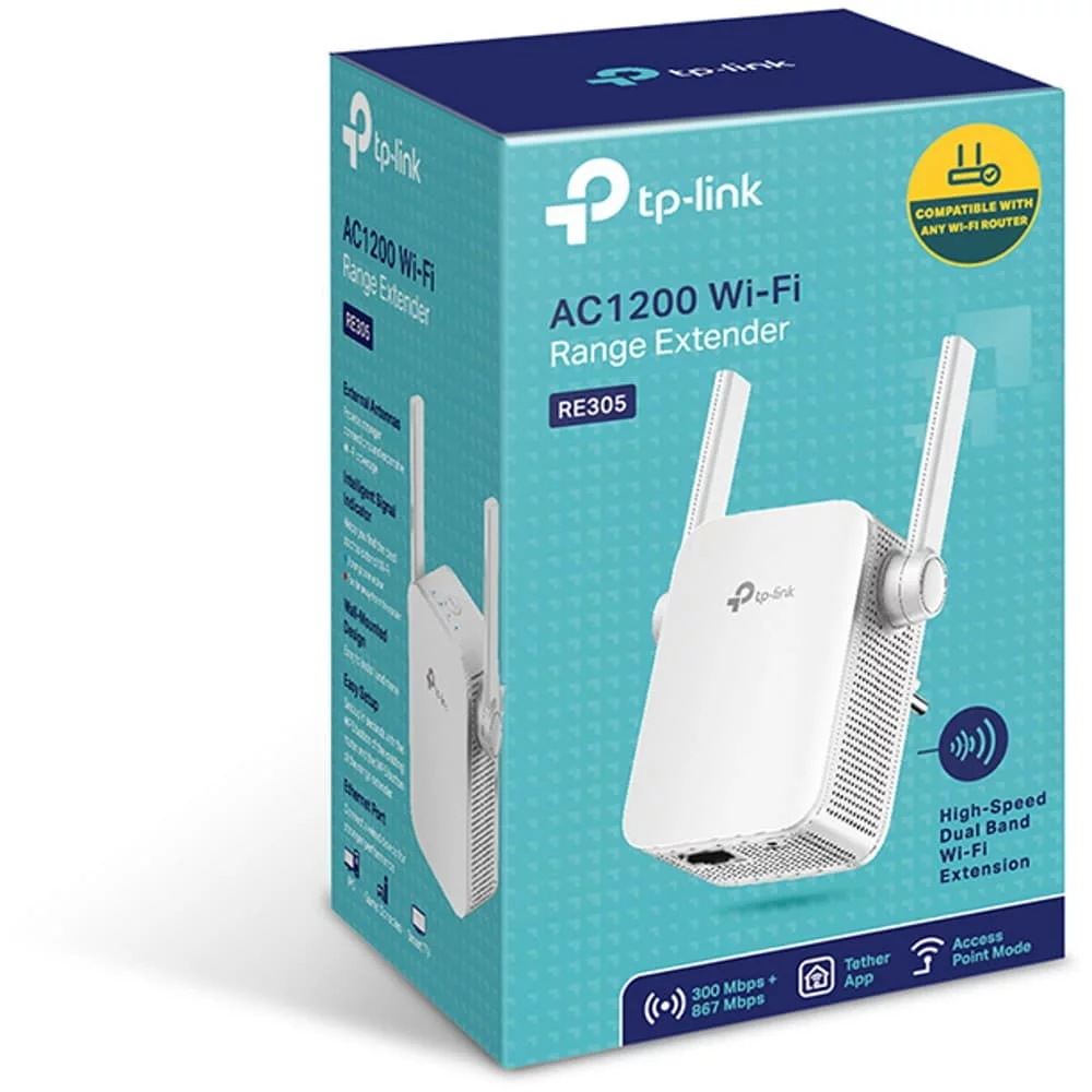 Картинка Репитер TP-Link RE305 (RE305) 