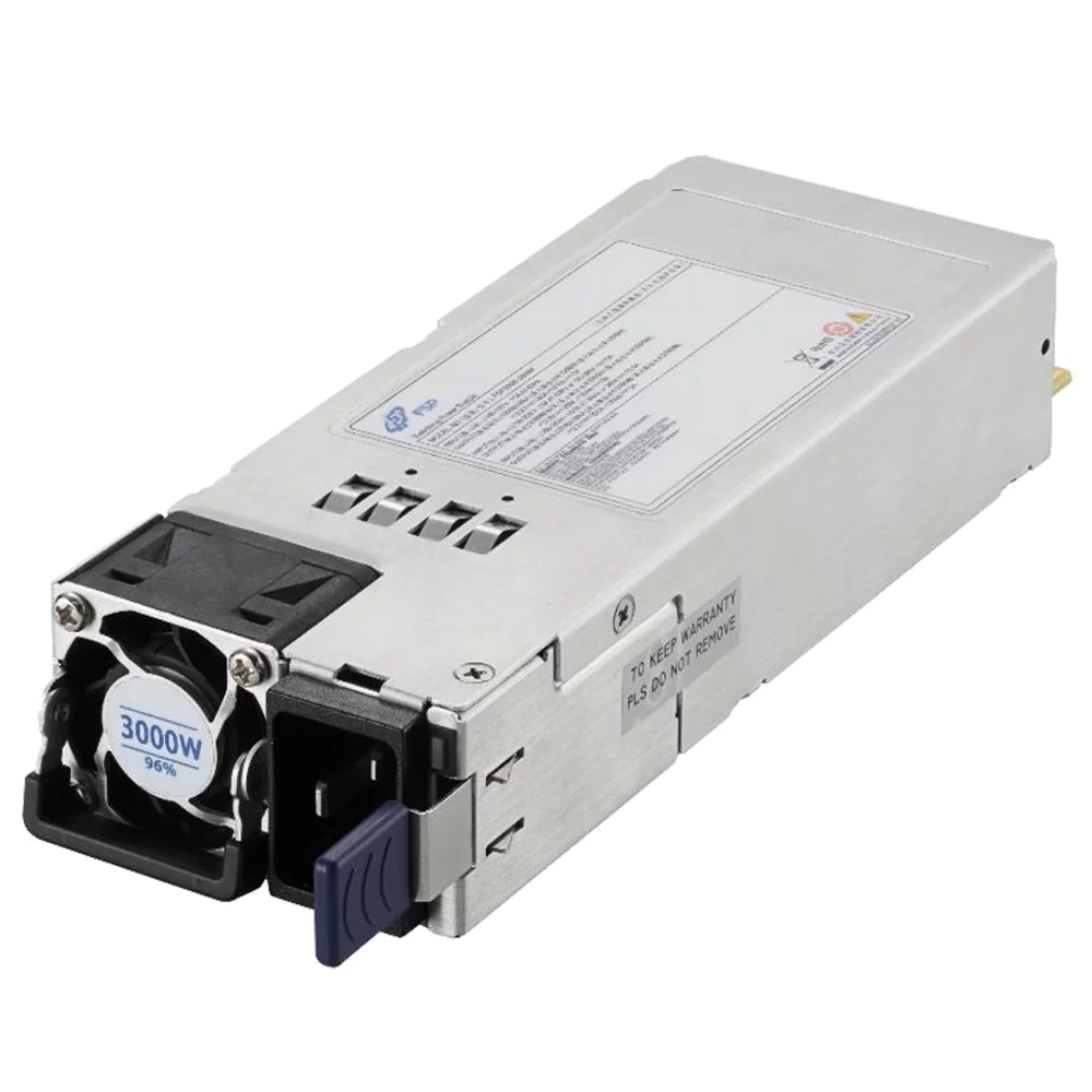 Блок питания серверный FSP FSP3000-20HM 3000W, CRPS Redundant module (ШВГ=73.5x39x185 mm), AC FullRange Input, DC 12V & 12Vsb Output,PMBUS 1.2, 80+ Titanium, OEM (9PA30A0701)