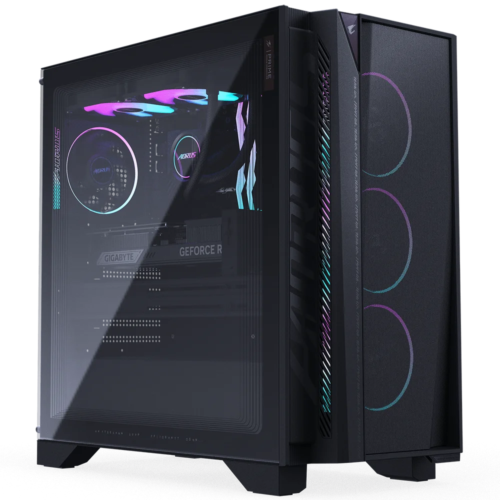 Bad Pack Настольный Компьютер AORUS PRIME 5 AP551 AMD Ryzen 7 9800X3D/ 32Gb/ SSD2Tb/ RTX5070 Ti 16Gb/ PSU 850W (Gold)/ NoOS/ Black (AP5A7N7T-5105) bp (AP5A7N7T-5105||BP)