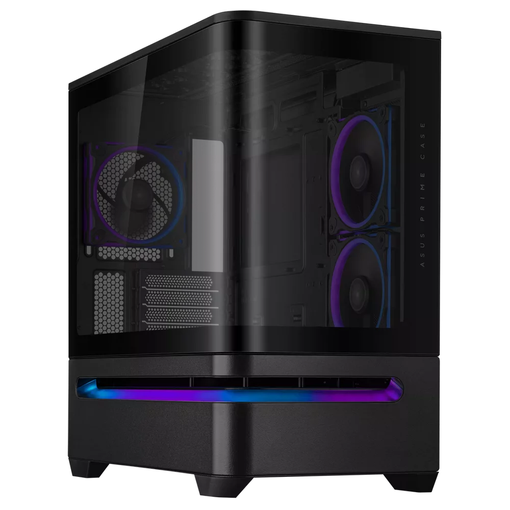 Корпус для Компьютер ASUS PRIME AP202 TG ARGB BLACK (90DC00P0-B19000)