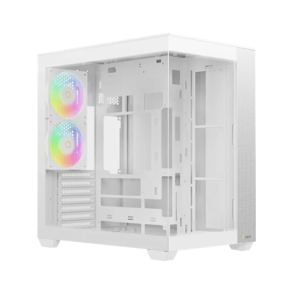 корпус Ocypus Delta C74 WH ARGB, ATX, Type-C*1, USB3.0*2, REAR 2x120mm ARGB