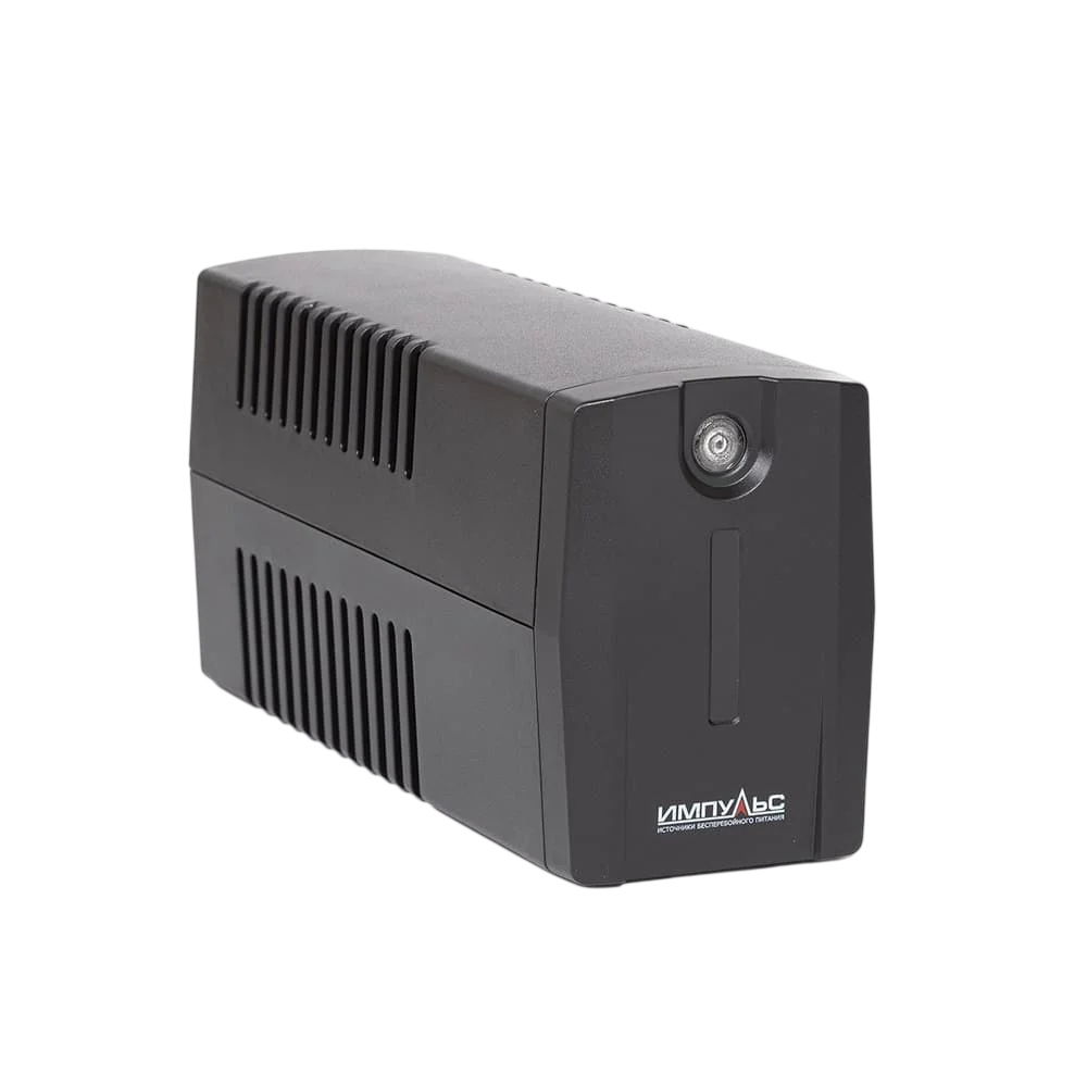 Источник бесперебойного питания Импульс ЮНИОР СМАРТ 800 480Вт 800ВА черный (JS80120)
