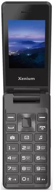 Мобильный телефон XENIUM X600 темно-серый моноблок 1.77" 128x160 Nucleus 0.3Mpix GSM900/ 1800 MP3 (CTX600DG/00)