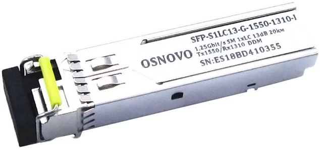 Модуль Osnovo SFP-S1LC13-G-1550-1310-I