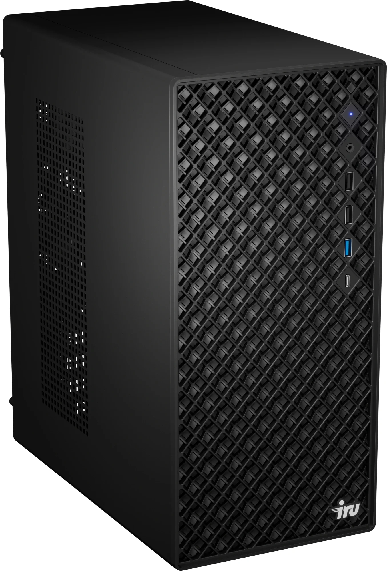 Компьютер IRU Tactio 520B6SB MT Ryzen 5 8500G (3.5) 16Gb SSD512Gb RGr FreeDOS 2.5Gigabit 450W черный (RUS) (2116603)