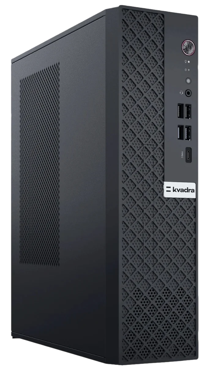 Компьютер/ KVADRA TAU (ЯДРВ.466259.005-01) SFF Intel Core i5 13400(2.5Ghz)/ 16384Mb/ 512PCISSDGb/ noDVD/ Int:Intel UHD Graphics 730/ war 1y/ 9kg/ black/ noOS (Y2SYSCAS113R_F7BD99)
