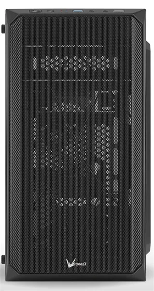 Formula V Line CS-107 mATX USB3.0x1/ USB2.0x1/ audio (ex Aerocool) (CS-107 BLACK)