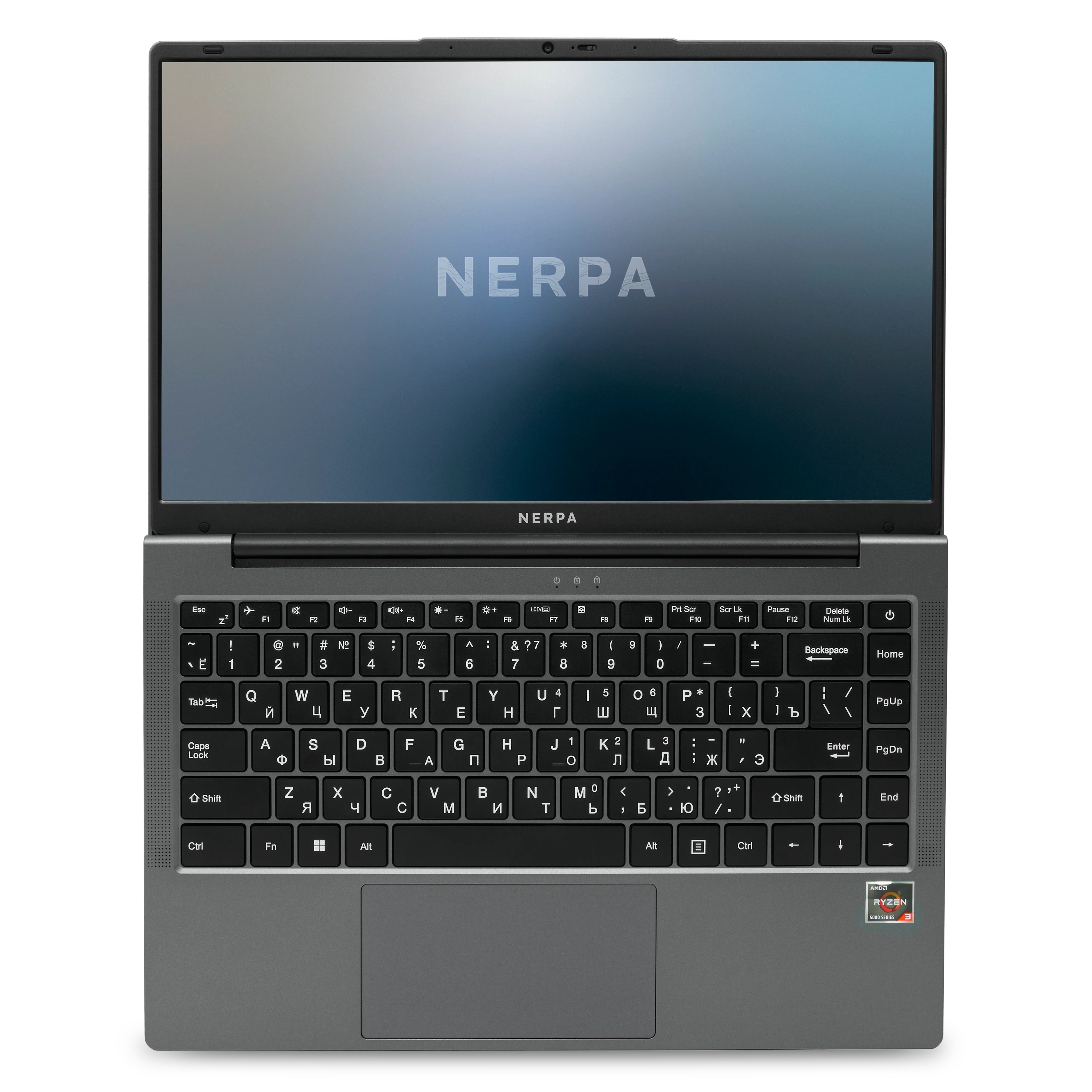 Ноутбук Ноутбук NERPA CASPICA ALOSO A342-14 (14.1" IPS/ 1920x1080/ AMD Ryzen 3 5425U (2.7GHz)/ 16GB/ 500GB NVMe SSD/ Vega 6/ WiFi+BT/ Win11Pro/ 51WHr/ 1.45kg/ Grey/ 1Y) (A342-14BB165002G)