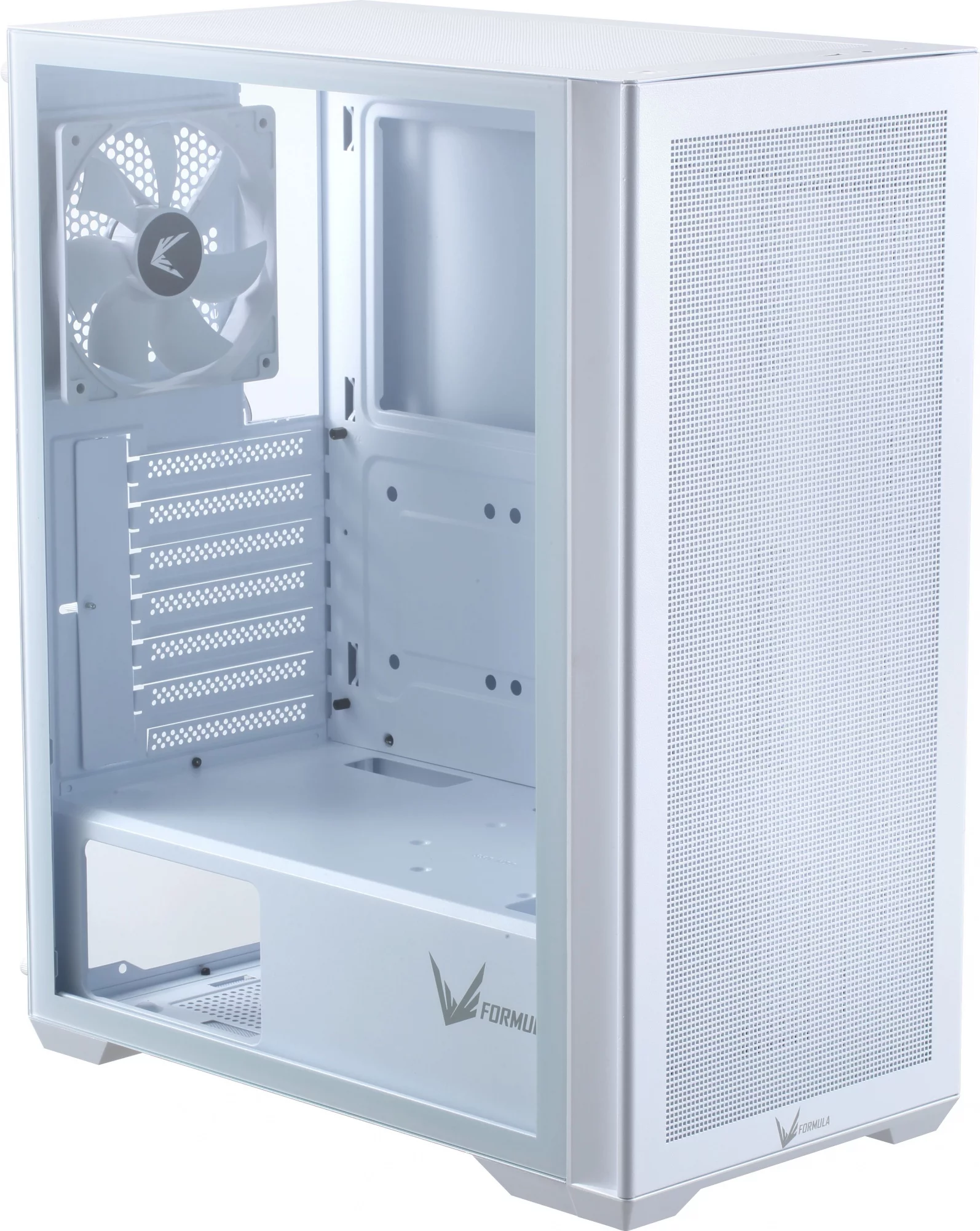 Корпус Formula Air Power G5 белый без БП ATX 1x120mm 1xUSB3.0 1xUSB3.1 audio bott PSU (AIR POWER G5 W)