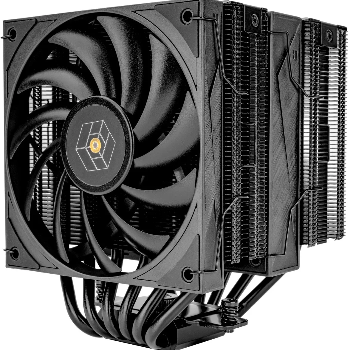 Thermalright Кулер Royal Knight 120 Black LGA115X/1200/1700/1851/2011/2066 (2x120mm PWM Fan, медное основание, 6 тепл. трубок 6мм) / TRRK120B