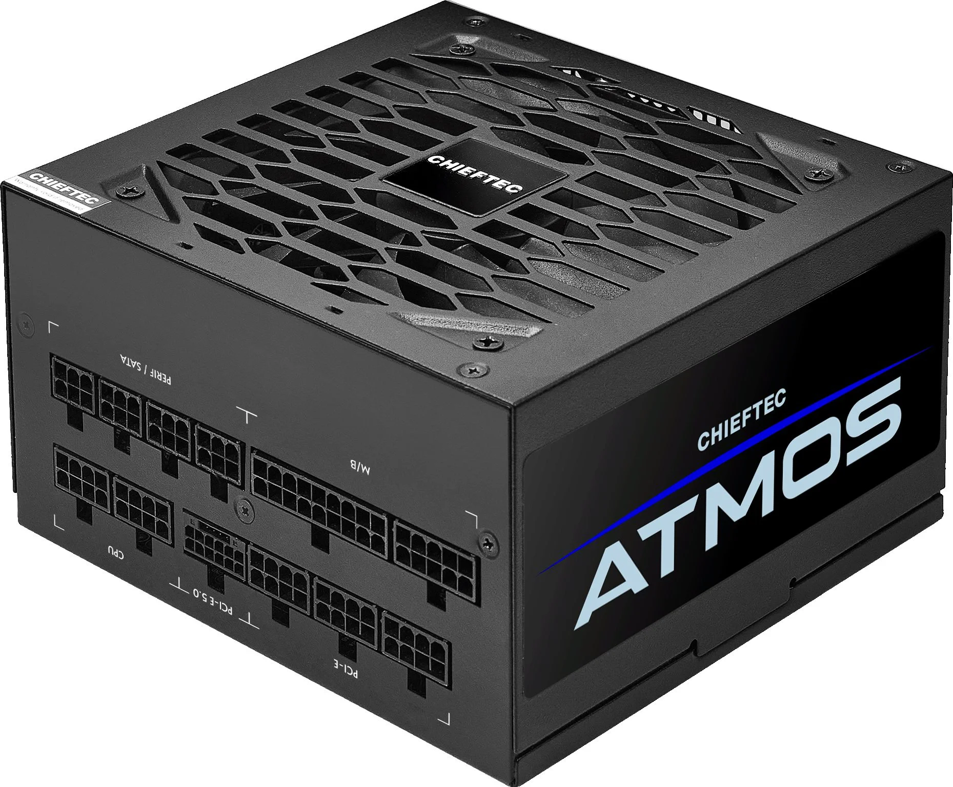 блок питания Chieftec Atmos CPX-850FC (ATX 3.0, 850W, 80 PLUS GOLD, Active PFC, 135mm fan, Full Cable Management, Gen5 PCIe) Retail
