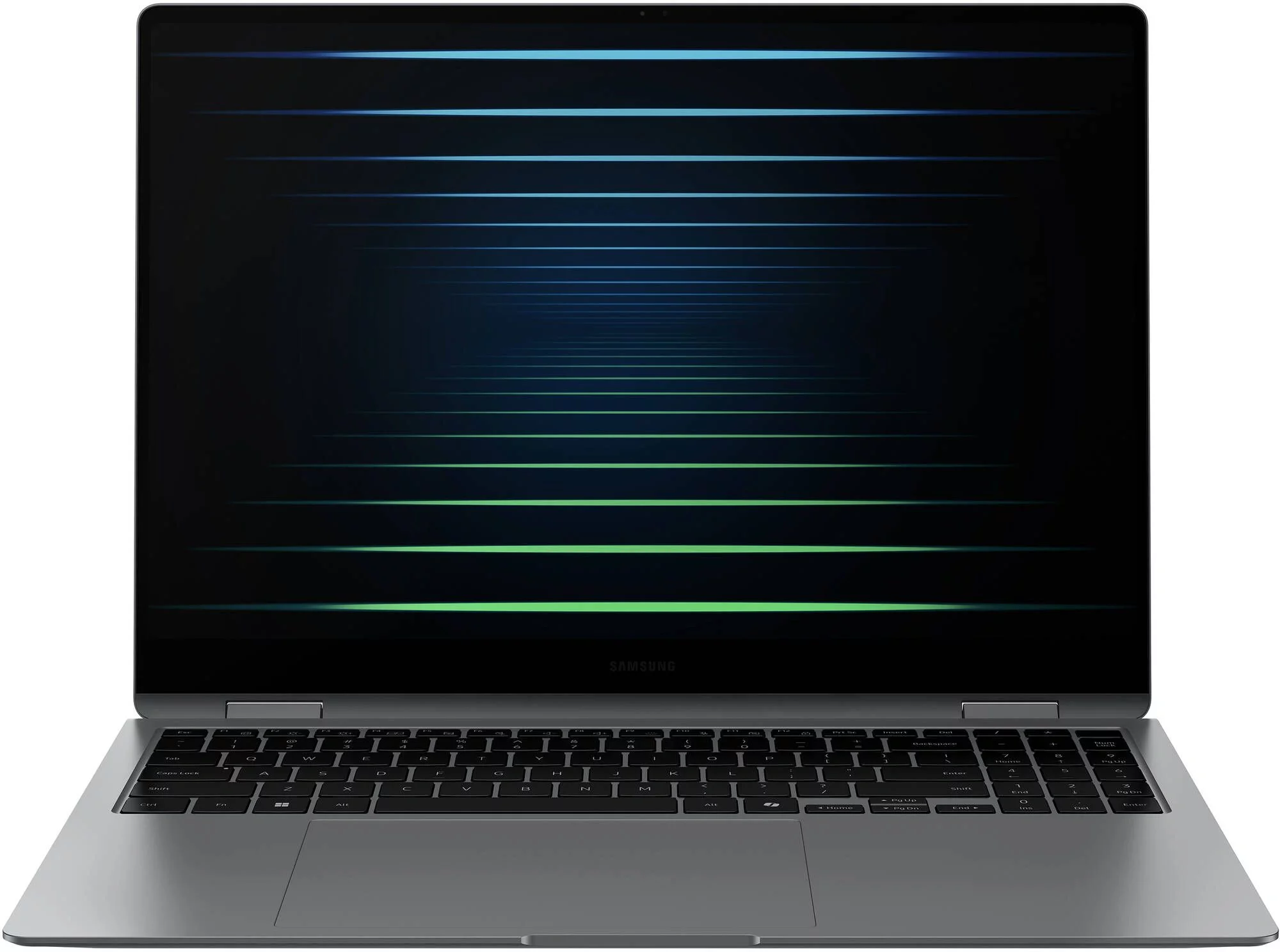 Ноутбук Samsung Galaxy Book 5 Pro 360 NP960 Core Ultra 5 226V 16Gb SSD512Gb Intel Arc 130V 16" AMOLED Touch 2.8K (2880x1800) Windows 11 Home grey WiFi BT Cam (NP960QHA-KG3IN)