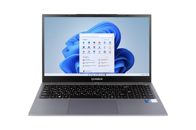 Ноутбук IRBIS 16NBP01 16" WUXGA (1920x1200) IPS 300cd,Ultra 7 155U,16Gb LPDDR5-5600,512Gb SSD,Wi-Fi 6+BT 5,76Wh,Metal case,Kbd Backlit,FPS,TPM 2.0,1.8kg,Grey,1y warranty,Win11Pro (16NBP01U)