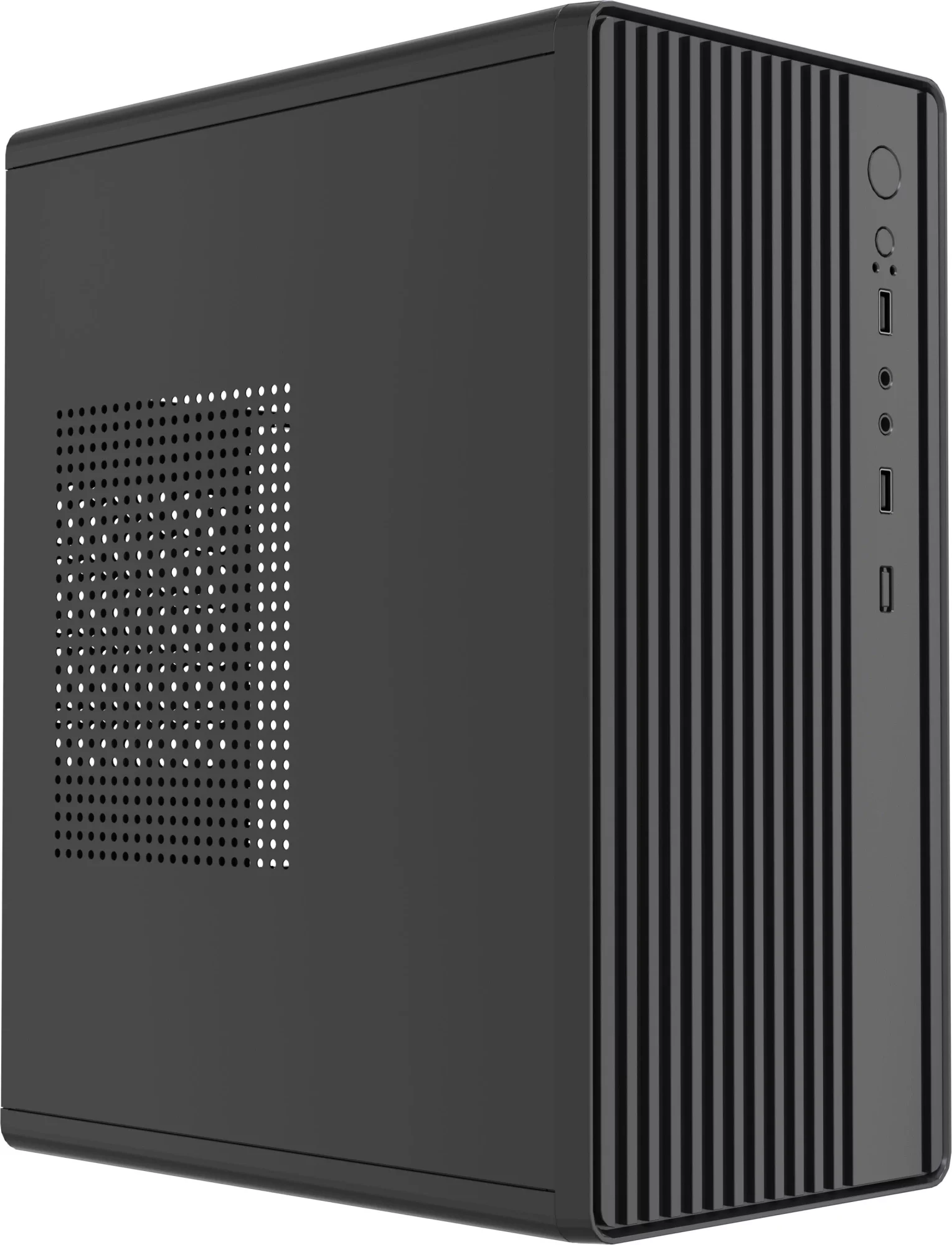 Корпус Accord ACC-M258-01B черный без БП mATX 4x120mm 2xUSB2.0 audio (ACC M258-01B)