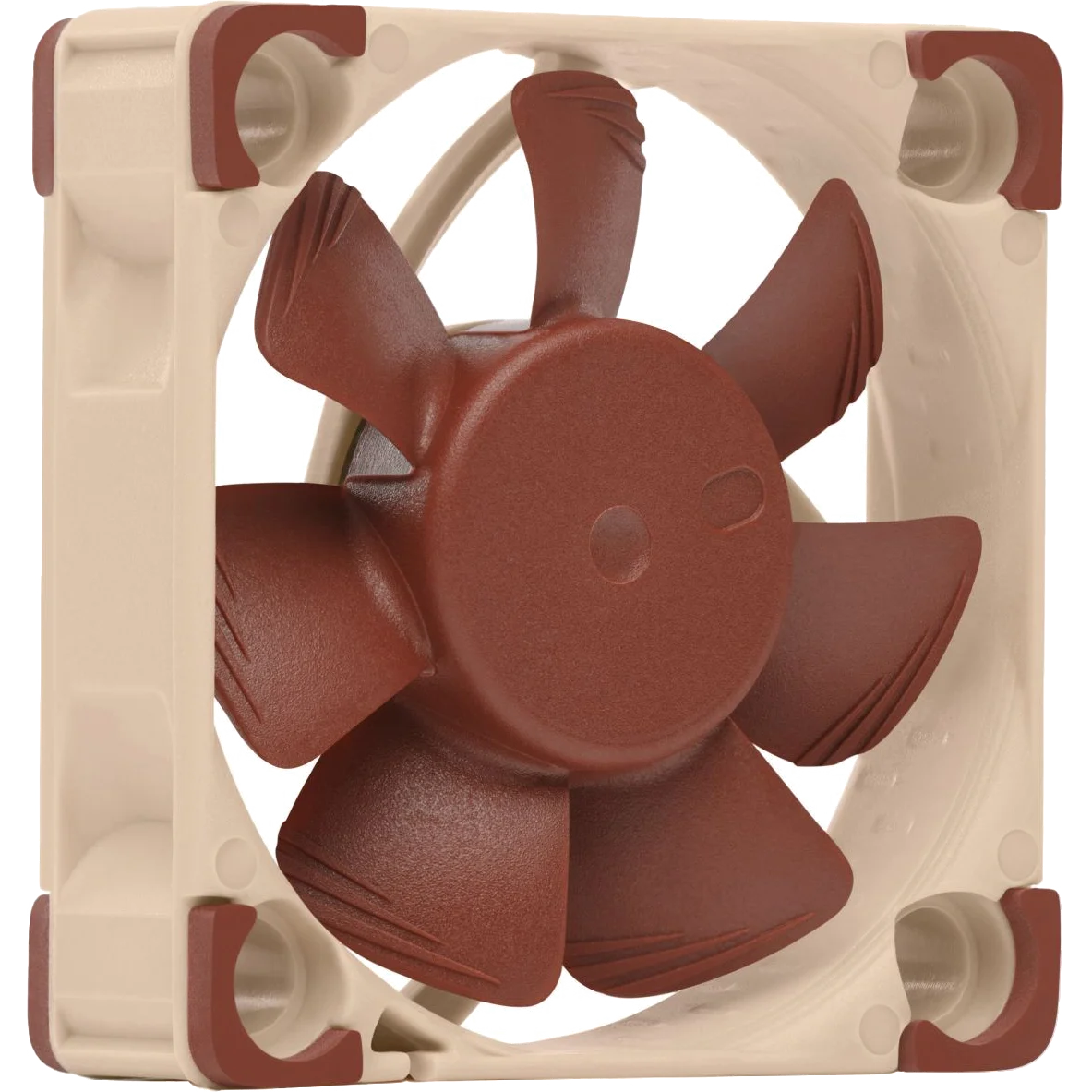 Кулер для корпуса/ Case Cooler Noctua NF-A4x10 PWM (40x40x10mm, 4-pin PWM, 5.2CFM, 19.6dBA, 5000RPM, Beige/Brown)