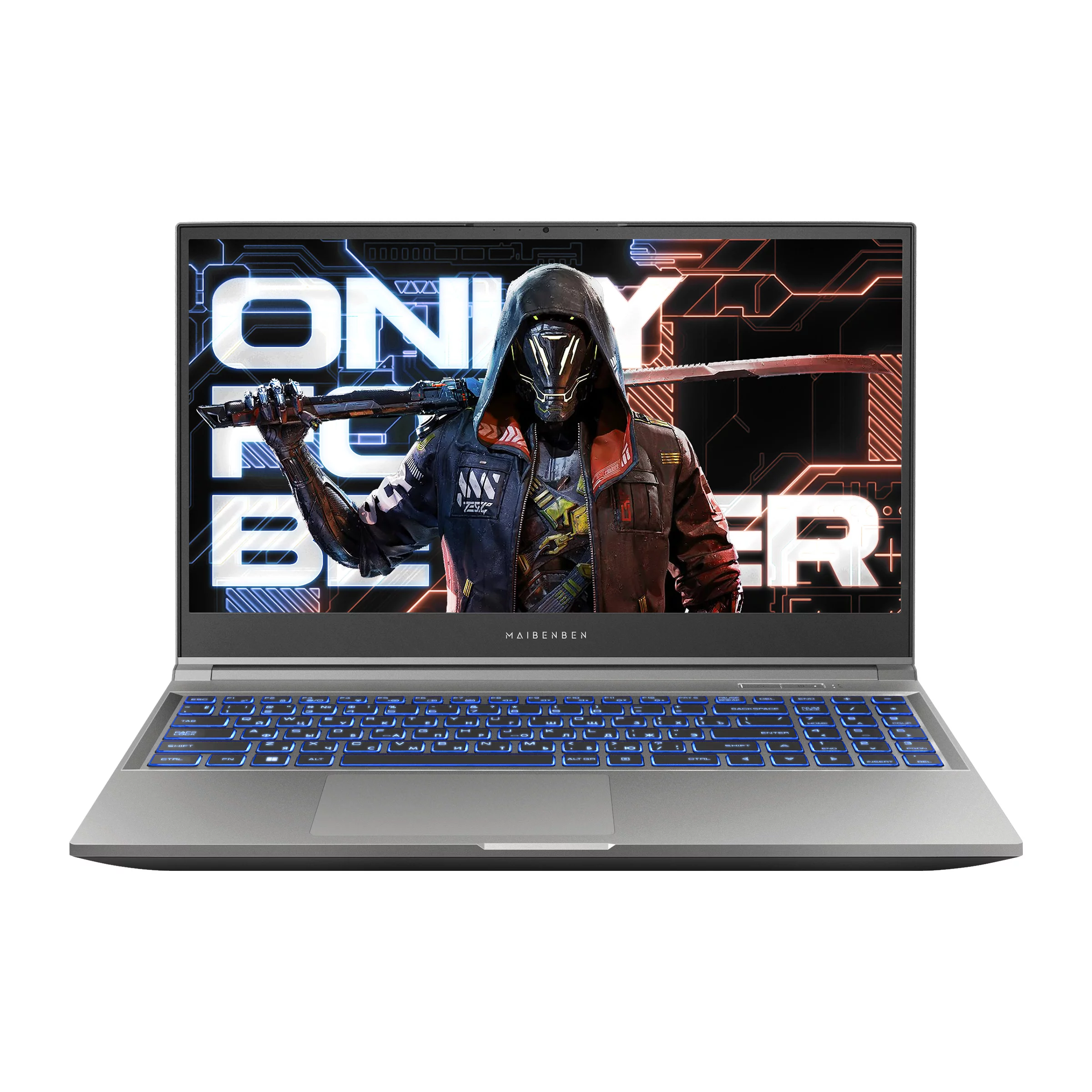 Maibenben X15A-R77435 15.6"(1920x1080 (матовый) IPS)/AMD Ryzen 7 7435H(3.1Ghz)/16384Mb/512PCISSDGb/Ext:nVidia GeForce RTX3050(4096Mb)/Cam/BT/WiFi/46.74WHr/war 1y/2.2kg/Grey/Win11Home + Screen 144Hz, 16:9 (X15A-R77435FFSHGRE0)