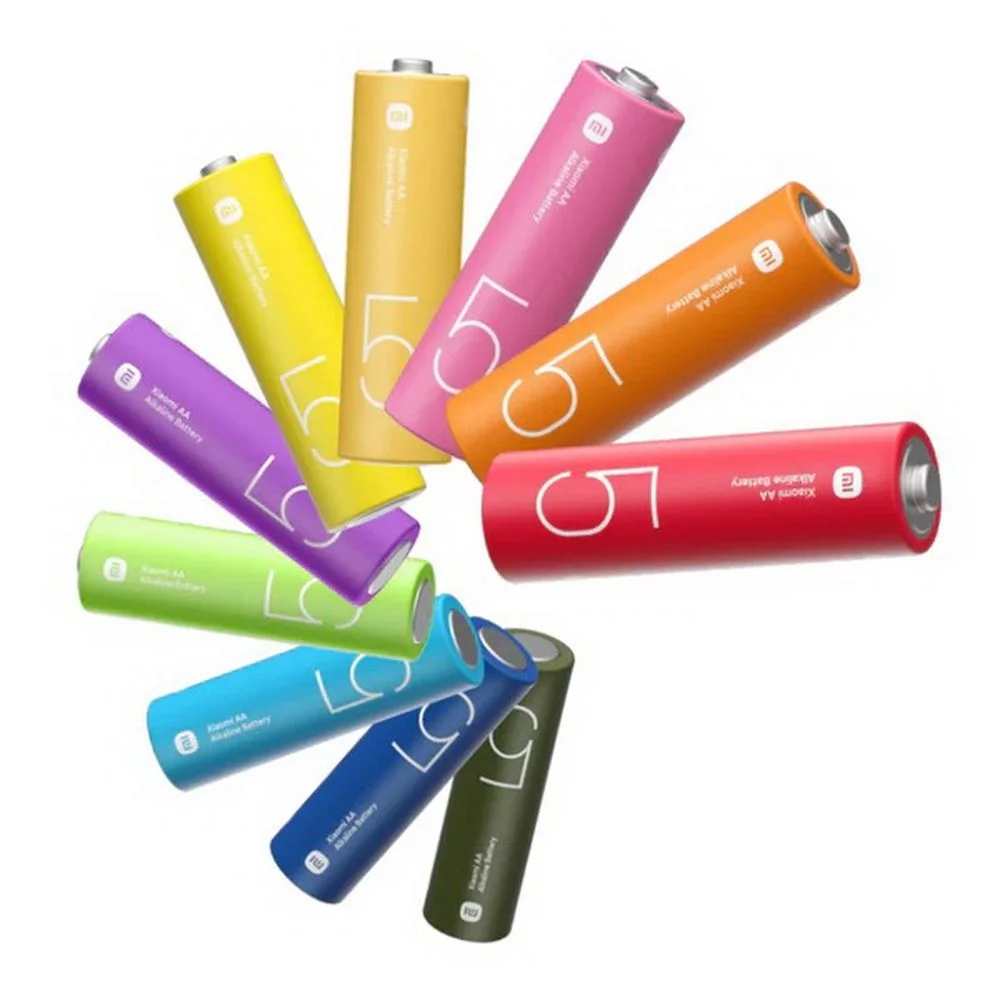 Батарейки Xiaomi AA Rainbow Batteries (10 шт.) (BHR5393GL)