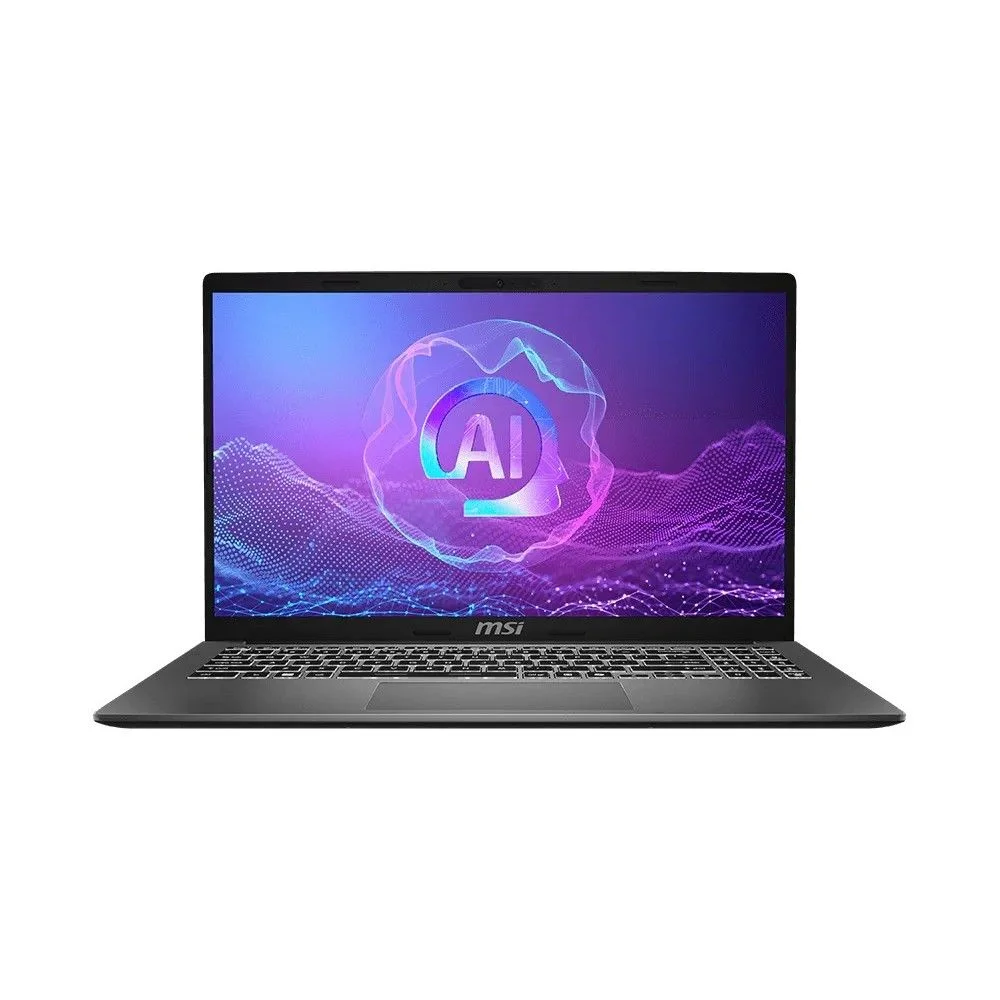 Ноутбук MSI Modern A15 AI+ F3HMG-040XRU AMD Ryzen AI 5 330/ 16Gb (2*8 D5)/ SSD512Gb/ UMA/ 15.6"/ IPS/ FHD/ 1920x1080/ 60Hz/ NoOS/ RJ-45/ Grey/ 1.7kg (9S7-15SK21-040)