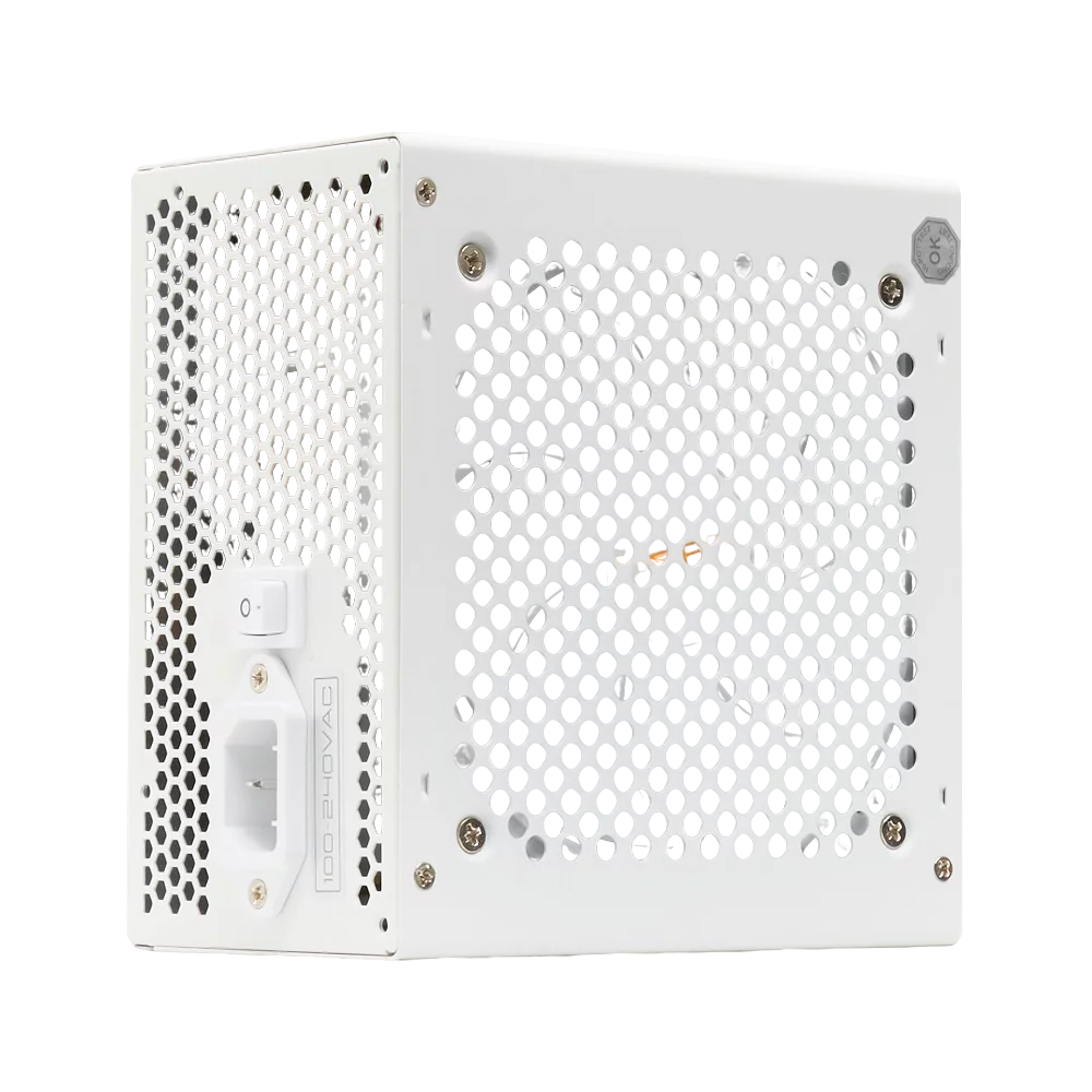 Блок питания/ Power Supply HSPD, 850W 80+ Gold (ATX, 2.52, PCIe 5.1, Full modular, 1x24(20+4)pin 600mm, 1xCPU*2 8(4+4)pin 700mm, 2xPCIe*2 8(6+2)pin 600+150mm, 1x12V(2x6) 12+4pin 600W 550mm, 2xSATA*4 500+150+150+150mm, 1xMOLEX* (HST-850GF-WH)