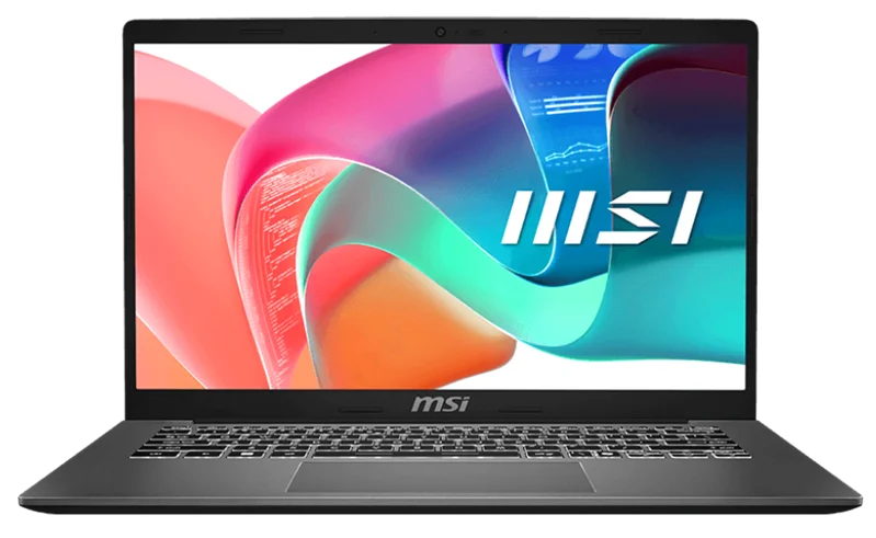 Ноутбук MSI Modern 14 F1MG Core 7 150U 14" FHD (1920*1080) IPS,DDR4 16GB (16GB*1),1 TB GB SSD Intel Graphics,backlight,46.8Whr,1.5kg,Win11 Pro,1y,Platinum Gray (9S7-14S111-618)