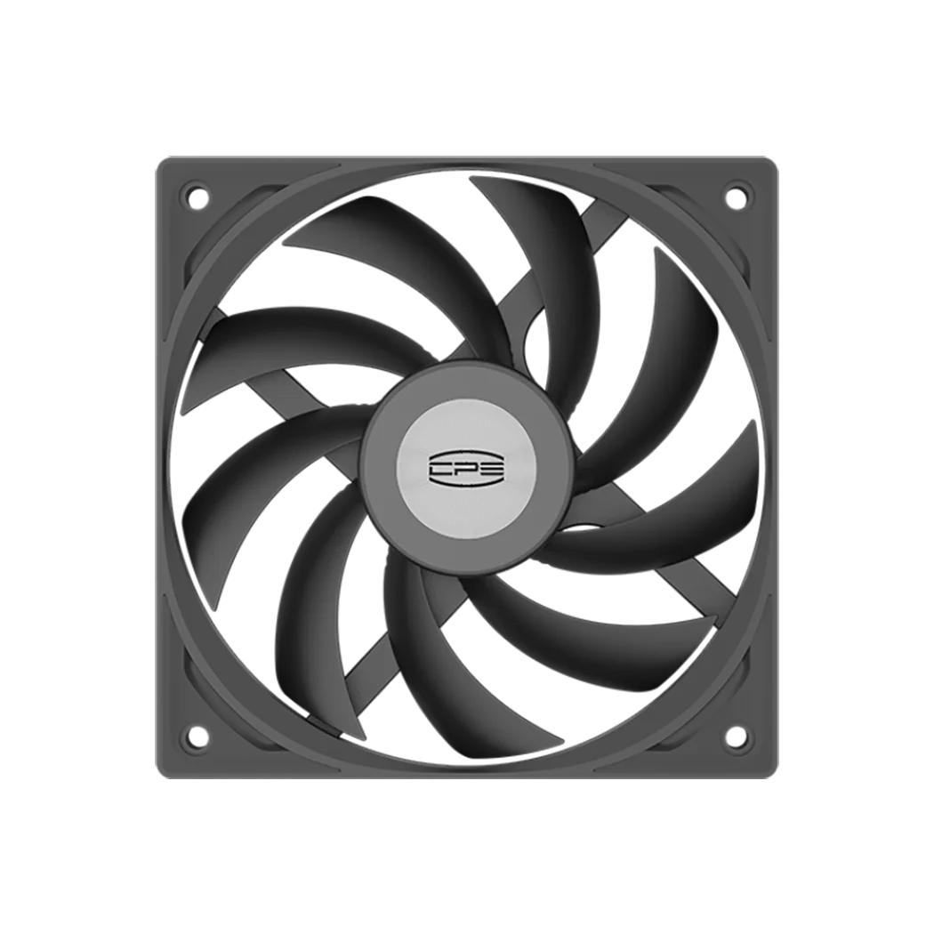 Кулер для корпуса/ Case Cooler PCCooler F5 R12015 BK (120x120x15mm, 4-pin PWM, 68CFM, 35dBA, 2200RPM, Black)