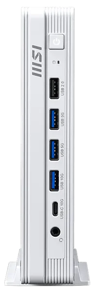 Компьютер MSI Pro DP10 A14MG Mini Core i5-13500 (2.5GHz), 8Gb(8*1) DDR5 SO-DIMM, 512GB SSD M.2, Intel Graphics, noDVD, WiFi, BT, 120W, noOS, 1y war-ty, White (9S6-B21012-032)