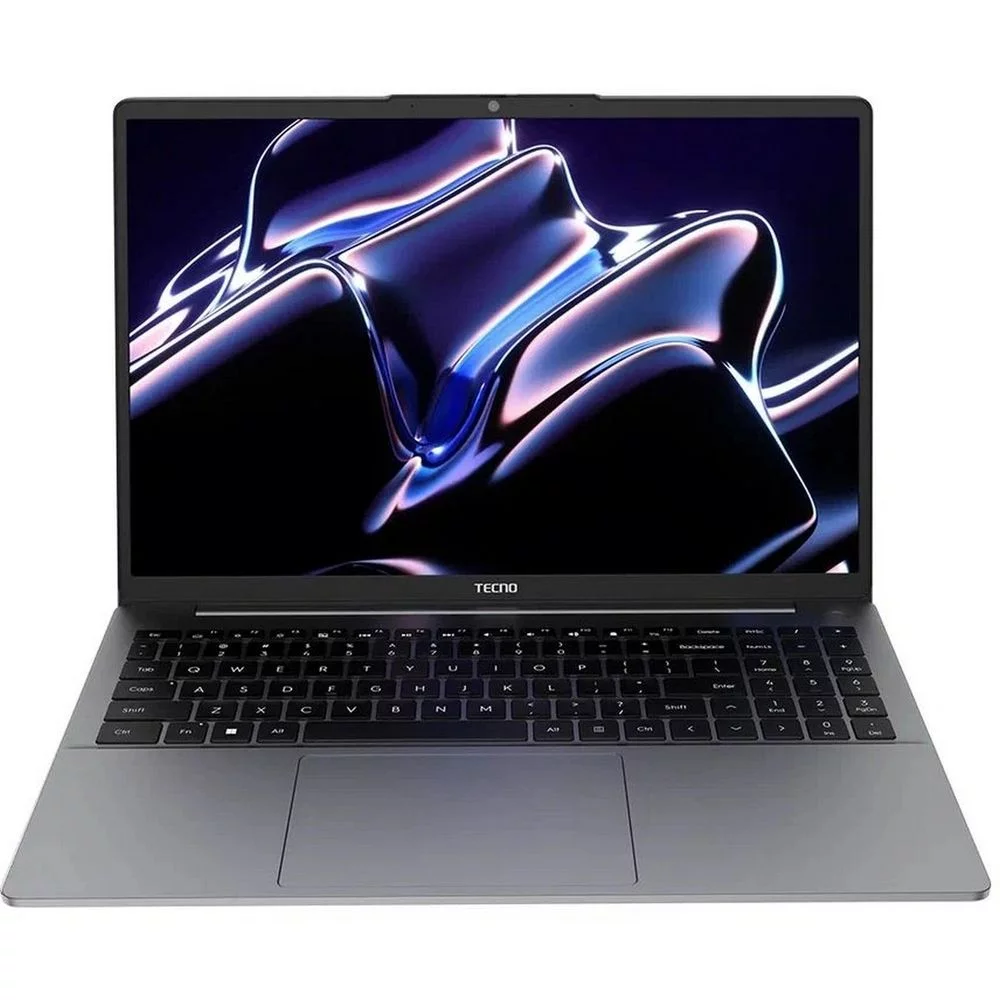 Ноутбук Tecno MegaBook K16SAA Core i5 13420H 16Gb SSD1Tb Intel UHD Graphics 16" IPS WUXGA (1920x1200) Windows 11 Home grey WiFi BT Cam 6060mAh (71003300437)