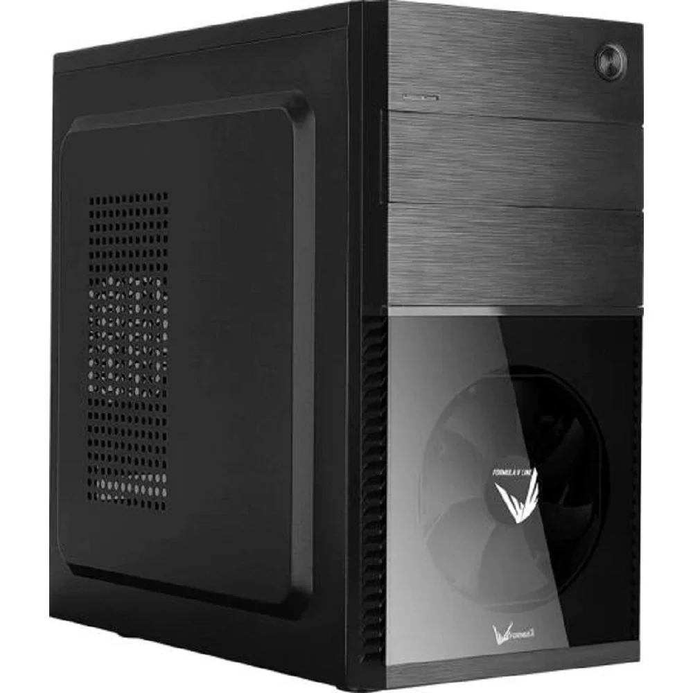 Корпус MiniTower FORMULA (AEROCOOL) CS-105 black (mATX, без БП, USB2.0+USB3.0) (4711401661924)