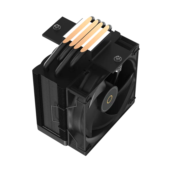 Кулер для процессора Ocypus Gamma A40 BK, 100mm FAN, Top Panel, 4 HEAT PIPES, 4-PIN PWM, 600-2400 RPM, 29DBA, HYDRO BEARING, LGA115X/1200/1700/18XX, AM4/AM5