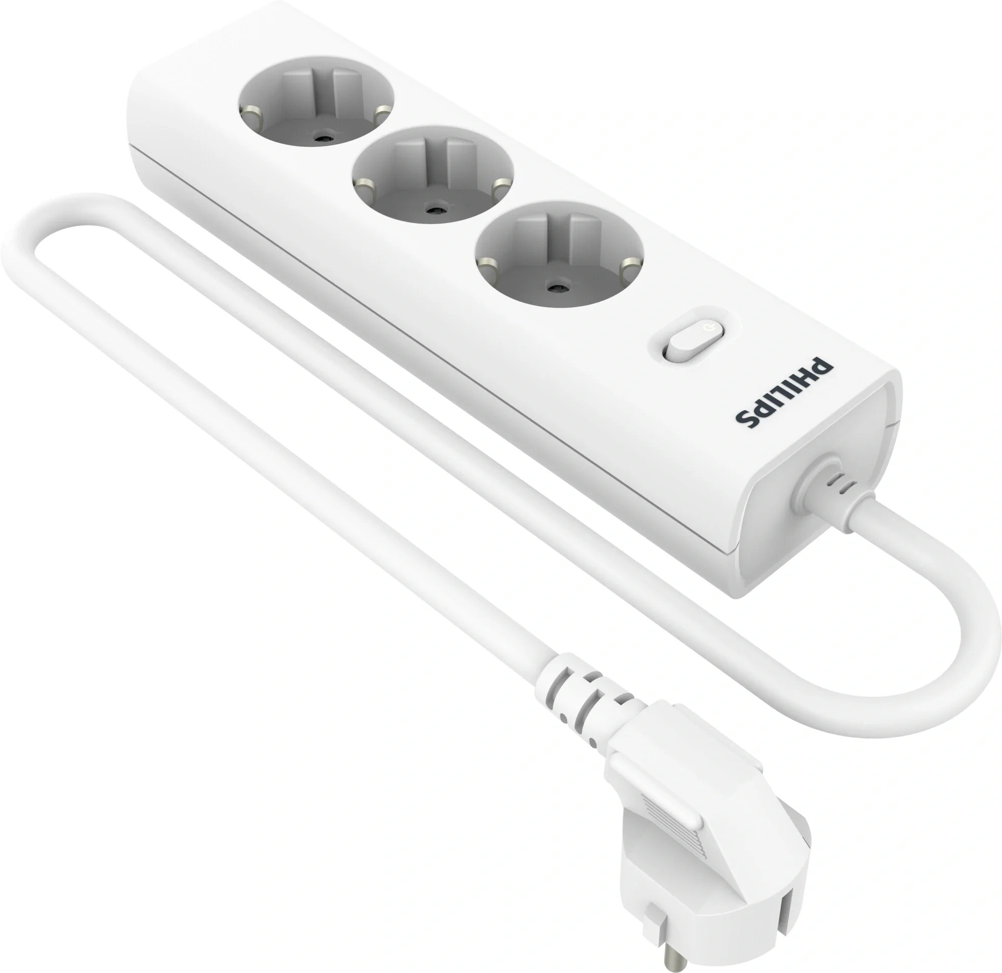 Сетевой фильтр Philips CHP2135WB/ 51 3м (3 розетки) белый (коробка) (CHP2135WB/51)