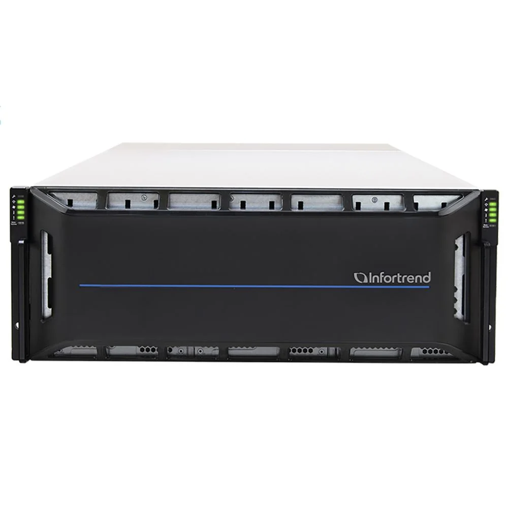 Сетевой накопитель Infortrend CS 2060D-J 4U/ 60bay, scale-out NAS, dual nodes subsystem including 2x4 Core CPU, 128GB (8x16GB), 8x10GbE(SFP+), 4x12Gb/ s SAS EXP. Ports, 2x(PSU+FAN), 2x(SuperCap.+flash), 60 x 3.5&qu (CS2060D00000J-8U32)