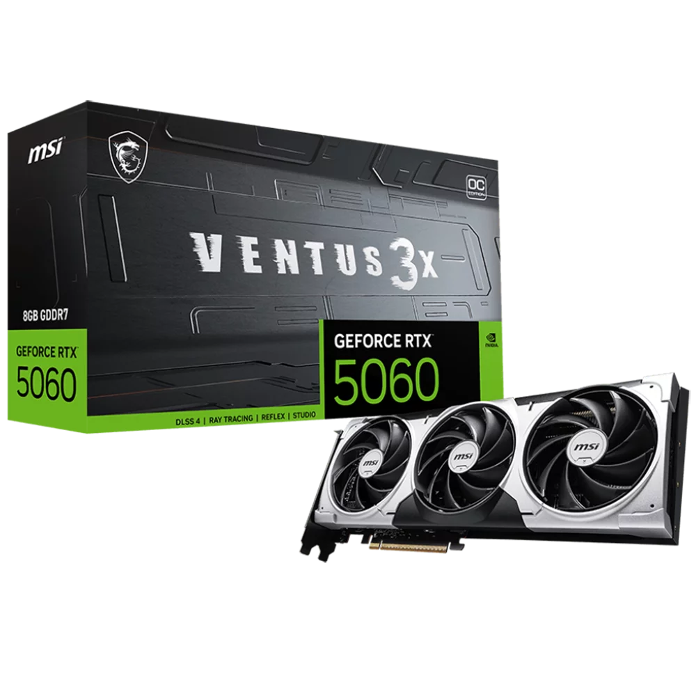 MSI GeForce RTX 5060 8G VENTUS 3X OC
