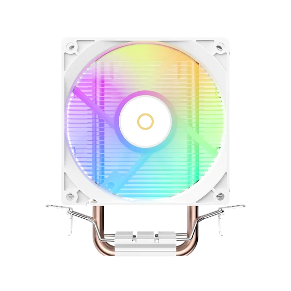 Кулер для процессора Ocypus Gamma A20 WH ARGB, 92mm FARGB FAN, Top FARGB Panel, 2 HEAT PIPES, 3-PIN, 1900 RPM, 21DBA, HYDRO BEARING, LGA115X/1200/1700/18XX, AM4/AM5