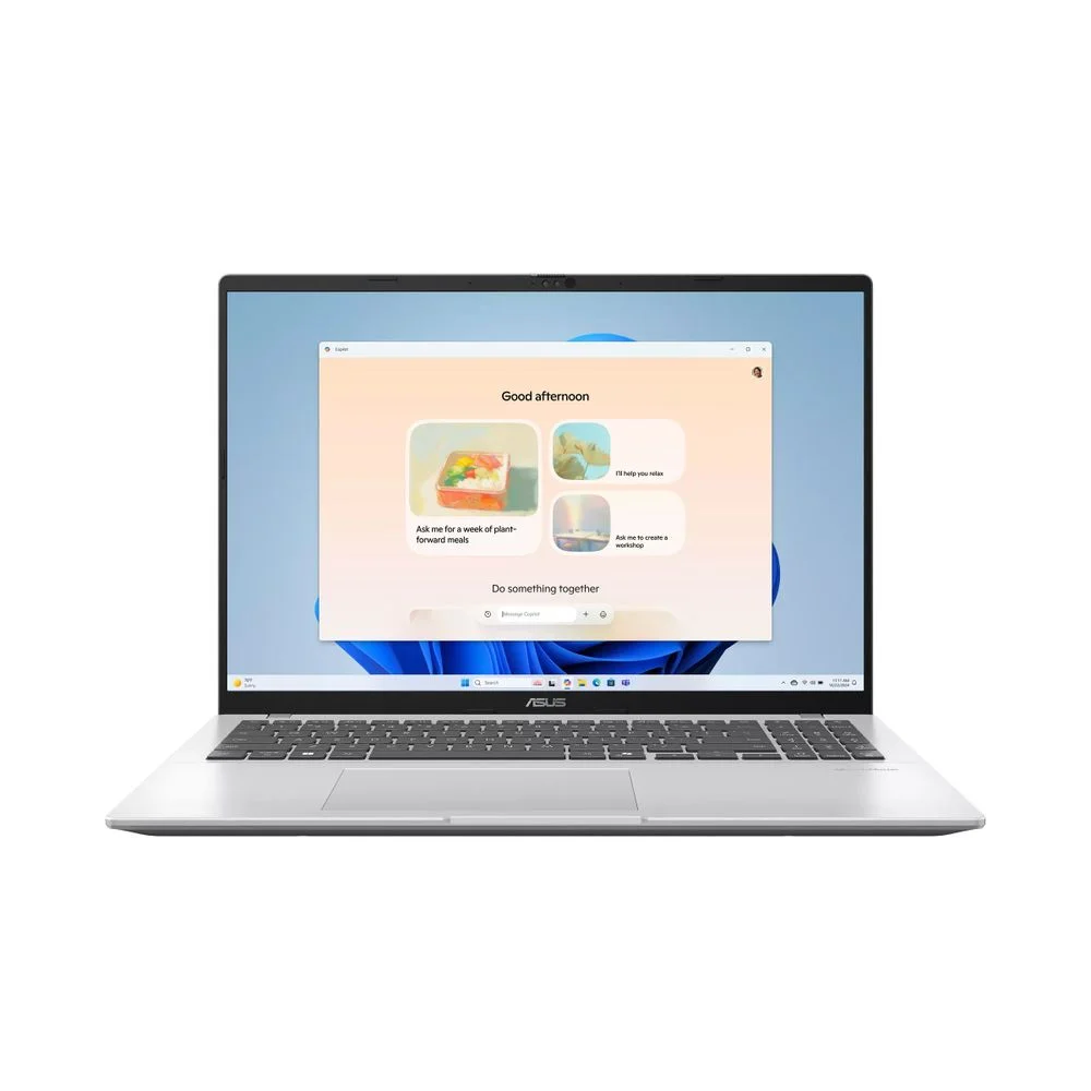 Ноутбук ASUS Vivobook 16 X1607CA-MB271 Intel Core Ultra 5 225H/ 16Gb (D5)/ SSD512Gb/ UMA/ 16"/ IPS/ WUXGA/ 1920x1200/ 60Hz/ NoOS/ Silver/ 1.88kg (90NB15A2-M00KY0)